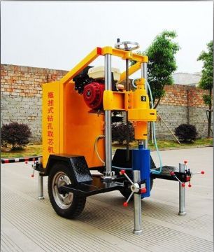 點(diǎn)擊查看詳細(xì)信息<br>標(biāo)題：HZ-20型拖掛式13馬力本田電啟動混凝土鉆孔取芯機(jī) 閱讀次數(shù)：2511